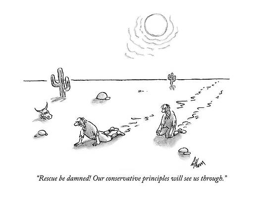 Sun Drawing - Rescue Be Damned! Our Conservative Principles by Frank Cotham