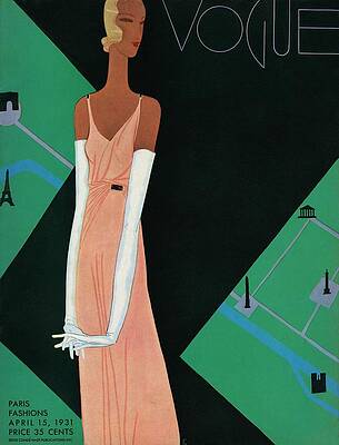1930s Vogue Fashion Wall Art