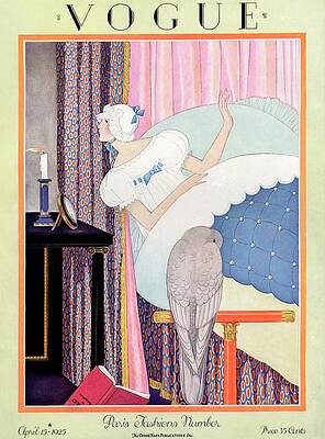 Elegant Woman in Parisian Fashion Wall Art