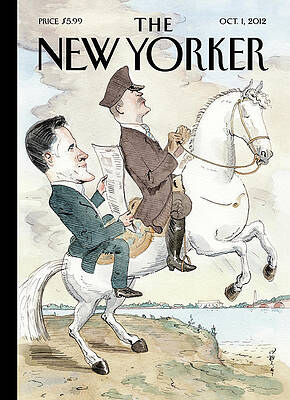 Satirical Politicians Riding a Horse Wall Art