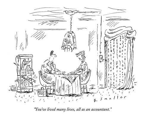 Psychic Session with Humorous Twist Wall Art