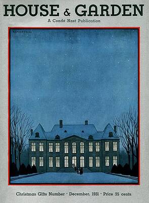 Illuminate Photograph - A 17th Century French Chateau by Andre E.  Marty