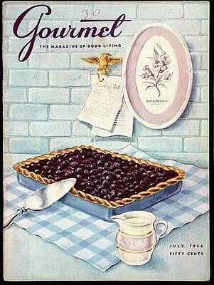 Nineteenth Century Wall Art featuring the photograph A Blueberry Tart by Hilary Knight