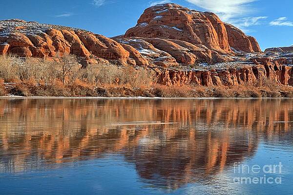 Utah Photograph - A Bump In The Green River by Adam Jewell