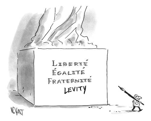 Liberty Statue Humor Drawing