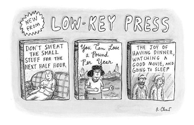 Joy Drawing - A Catalog From A Publisher Called Low-key Press by Roz Chast