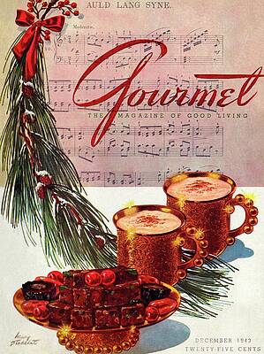 Festive Holiday Cocoa and Treats Wall Art