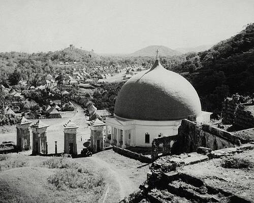 Rural Scene Photograph - A Church In Haiti by Cecil Beaton