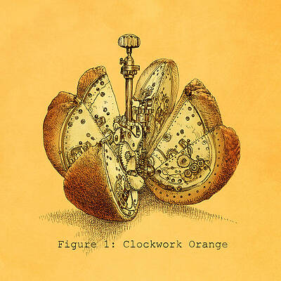 Clockwork Orange Concept Wall Art