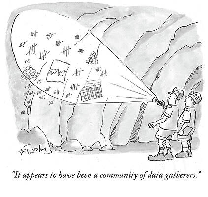 Archaeologists Discover Data Cave Art Drawing