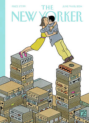 Embrace Above the Stacks Wall Art