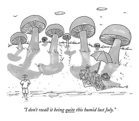 Summer Drawing - A Couple Lies On A Beach Which Is Sprouting by Michael Crawford