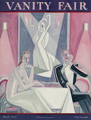 Wall Art featuring the photograph A Couple Sitting At A Table by Eduardo Garcia Benito