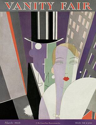 Vanity Fair Magazine Cover, March 1928 Wall Art