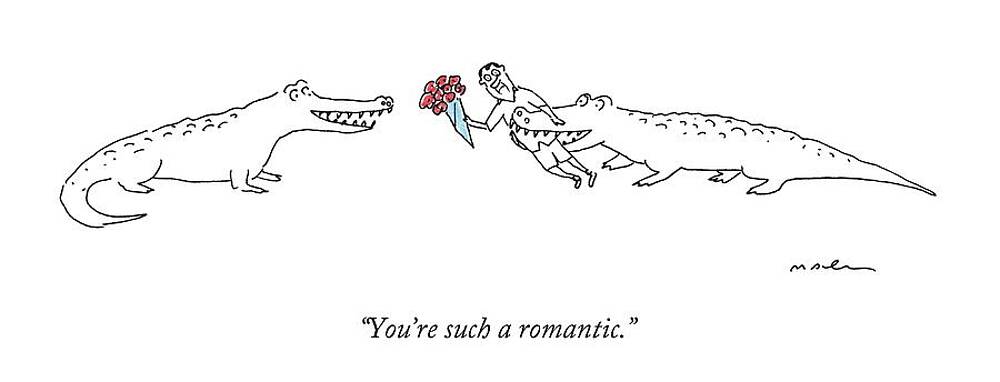 Crocodile Love Gesture Drawing