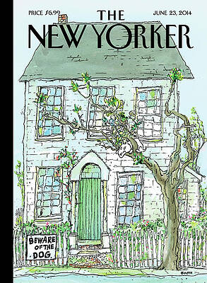 Charming House with Twisting Tree Wall Art