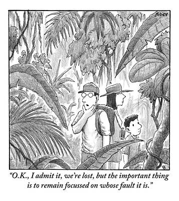 Lost Family in the Jungle Wall Art