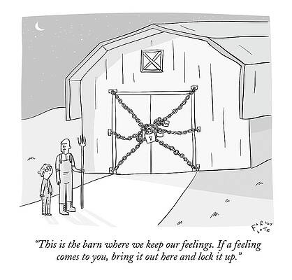The Barn of Feelings Wall Art