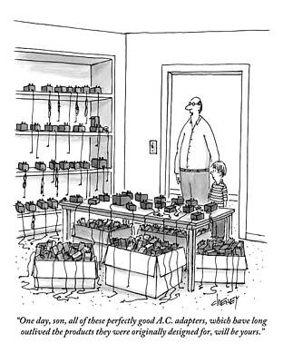 A.C. Adapters Inheritance Drawing