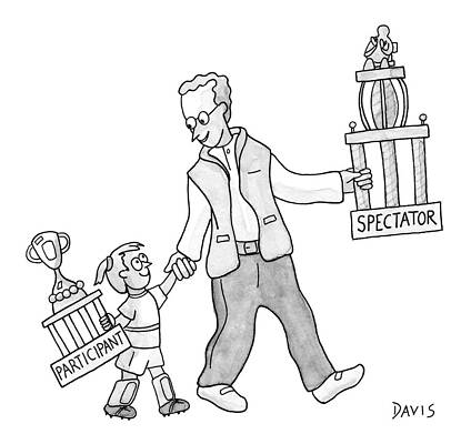 Participant and Spectator Trophies Drawing