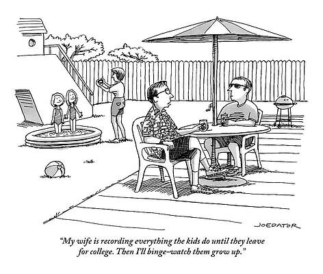 Family Backyard Moment Wall Art