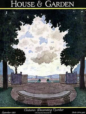 Growth Wall Art featuring the photograph A French Formal Garden by Pierre Brissaud