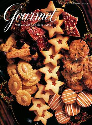 Baking Wall Art featuring the photograph A Gourmet Cover Of Butter Cookies by Romulo Yanes