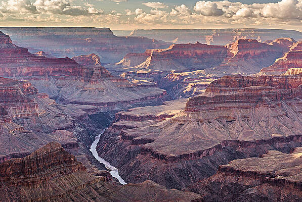 Wall Art featuring the photograph A Grand Sunset - Grand Canyon National Park Photograph by Duane Miller
