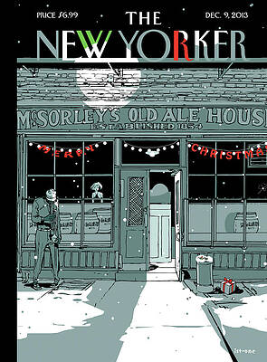 McSorley's Old Ale House in Winter Painting