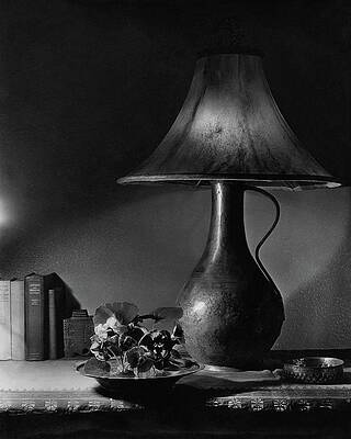 Lighting Wall Art featuring the photograph A Jug Lamp by Joseph B. Wurtz