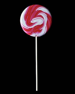 Baking Wall Art featuring the photograph A Lollipop by Romulo Yanes
