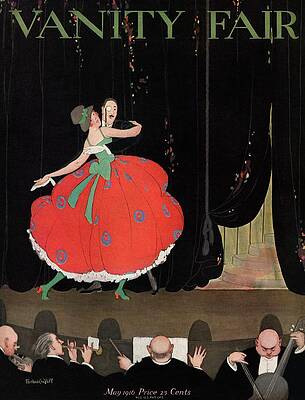 Dance Wall Art featuring the photograph A Magazine Cover For Vanity Fair Of A Couple by Thelma Cudlipp