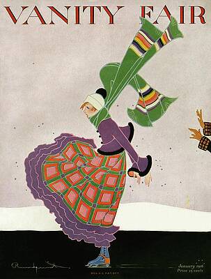 Windy Day on Vanity Fair Cover Wall Art