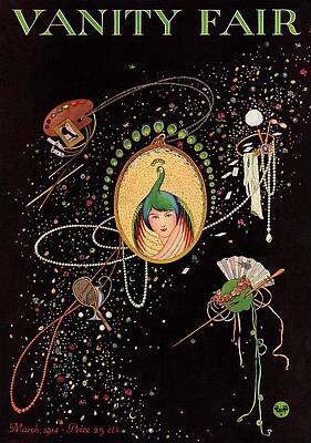 Dance Wall Art featuring the photograph A Magazine Cover For Vanity Fair With A Woman by George Wolfe Plank