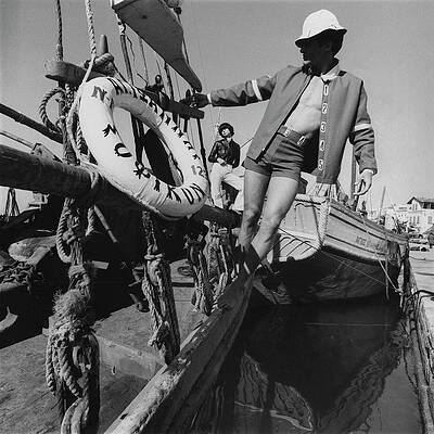 Sailor on a Boat Photograph