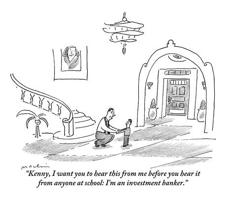 Father's Confession to Son Drawing