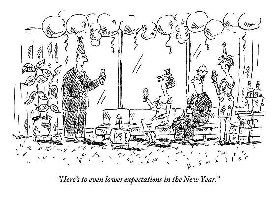 Balloon Wall Art featuring the drawing A Man Makes A Toast At A New Years Party by Barbara Smaller