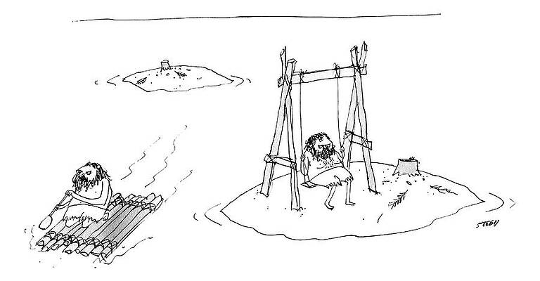 Castaway on Deserted Islands Wall Art