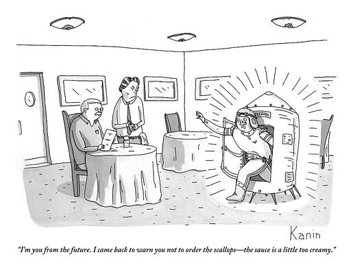 Future Drawing - A Man With A Moustache Emerges From A Time by Zachary Kanin