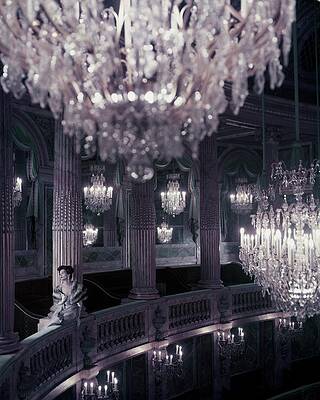 Grand Chandelier Ballroom Wall Art