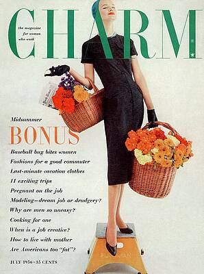 Vintage Charm Magazine Cover Wall Art