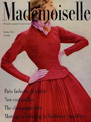 Short Photograph - A Model Wearing A Rappi Taffeta Dress by Stephen Colhoun