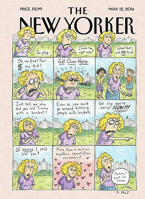 Mother Wall Art featuring the painting Mother's Day by Roz Chast