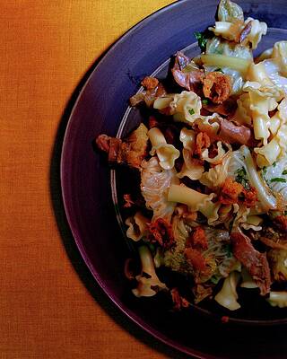 Vibrant Photograph - A Plate Of Pasta by Romulo Yanes