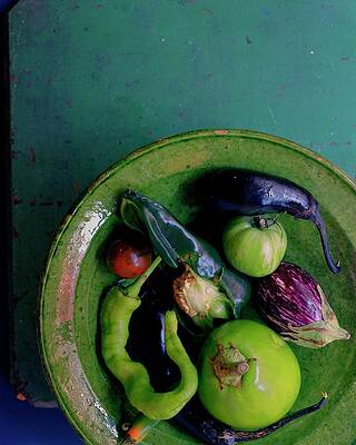 Bowl of Colorful Vegetables Photograph