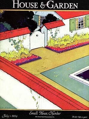 House and Garden Cover Art Wall Art