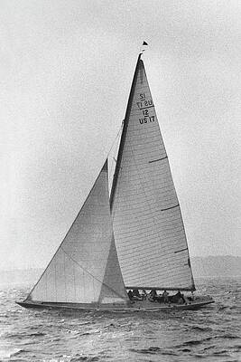 Sailboat on Open Water Wall Art