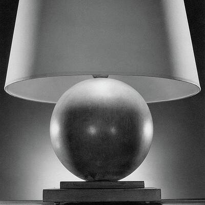 Lighting Wall Art featuring the photograph A Spherical Lamp By Joseph Mullen by Peter Nyholm