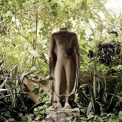 Thailand Wall Art featuring the photograph A Statue Of Buddha by Henry Clarke