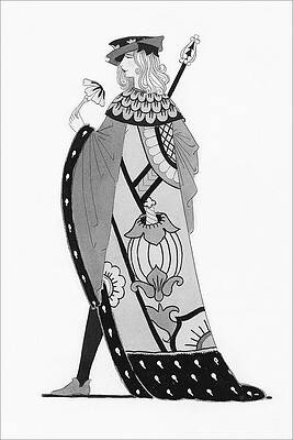 Pattern Digital Art - A Tudor Knight by Claire Avery